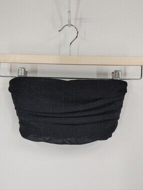 Michael Costello X Revolve Ruched Crop Tube Top